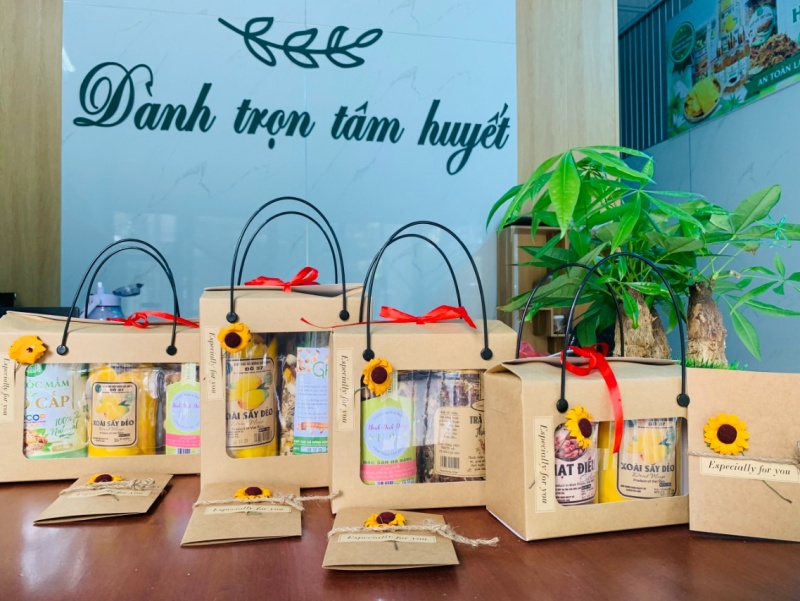 Set quà 20/11 từ ngũ cốc mầm 3